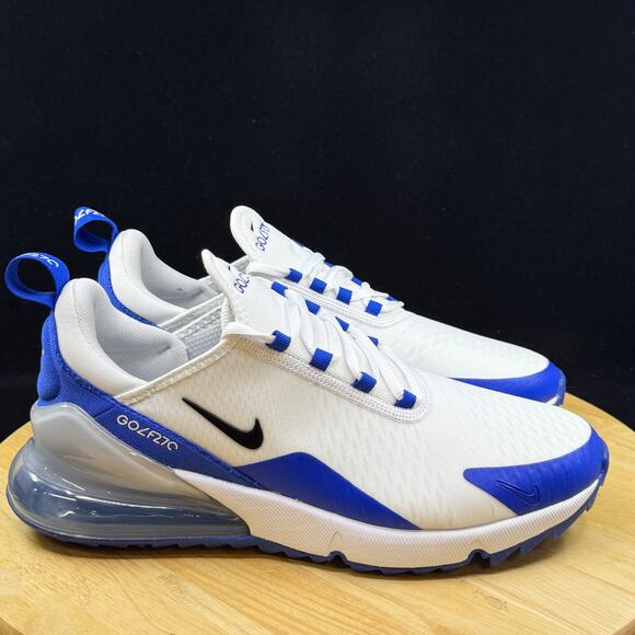 Nike Air Max 270 G White Black Racer Blue Shoes (CK6483 106) Men\'s Size 9 main image 10